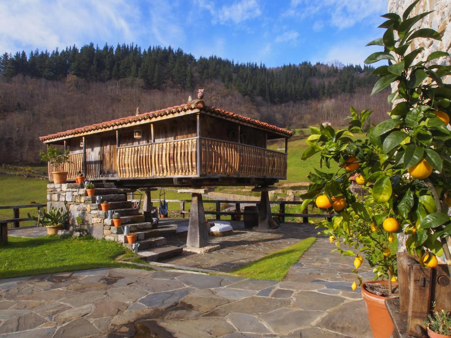 Casona De El Castaniu Hotell Serrapio Eksteriør bilde