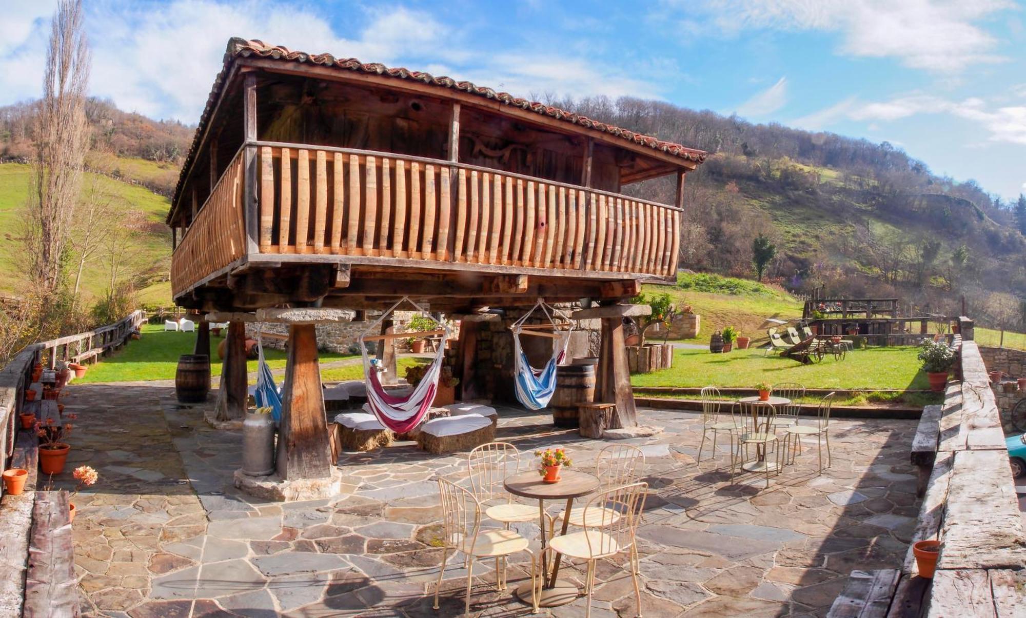 Casona De El Castaniu Hotell Serrapio Eksteriør bilde